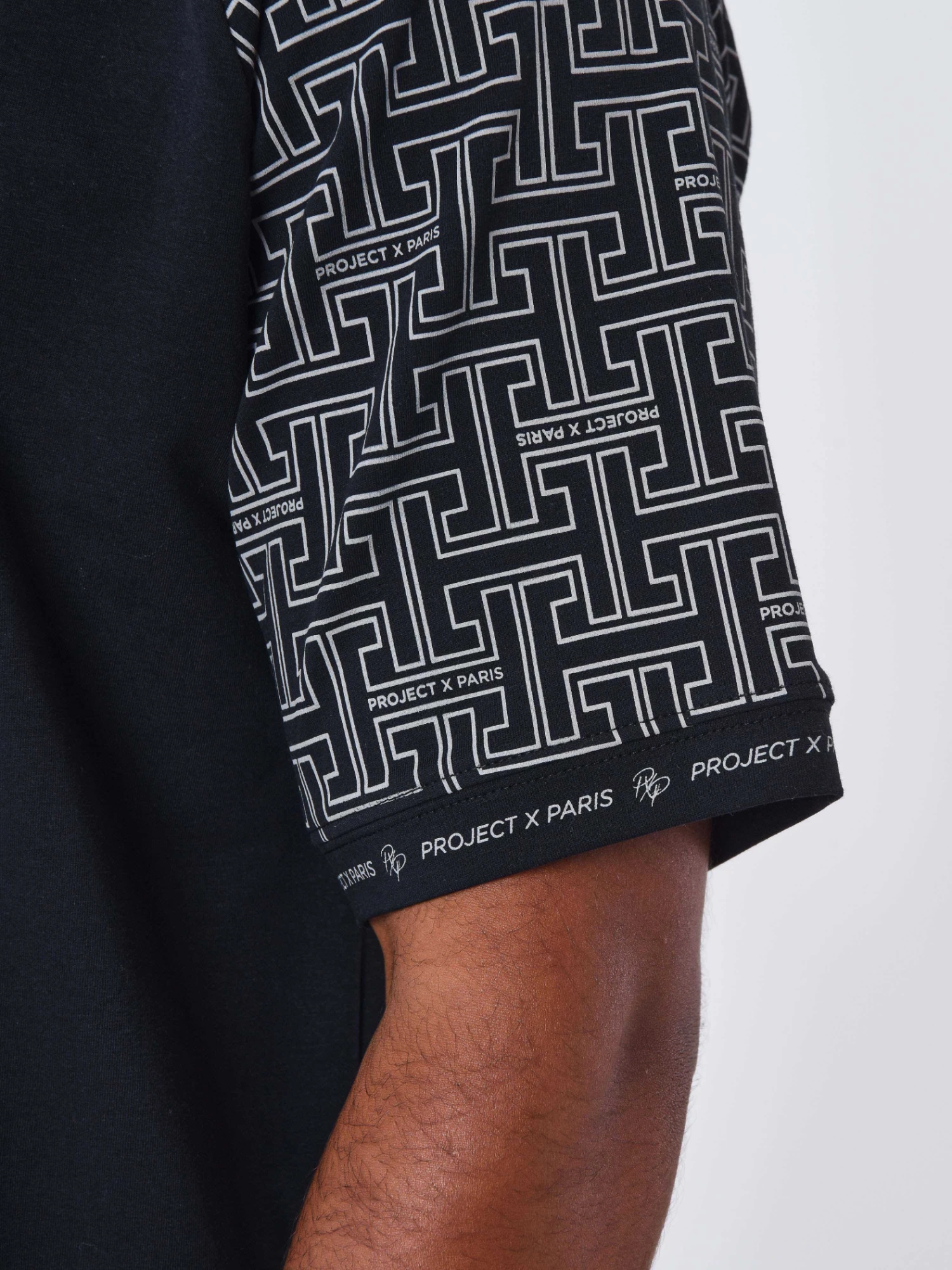 Tee Shirt à Manches All Over Labyrinthe – Image 6