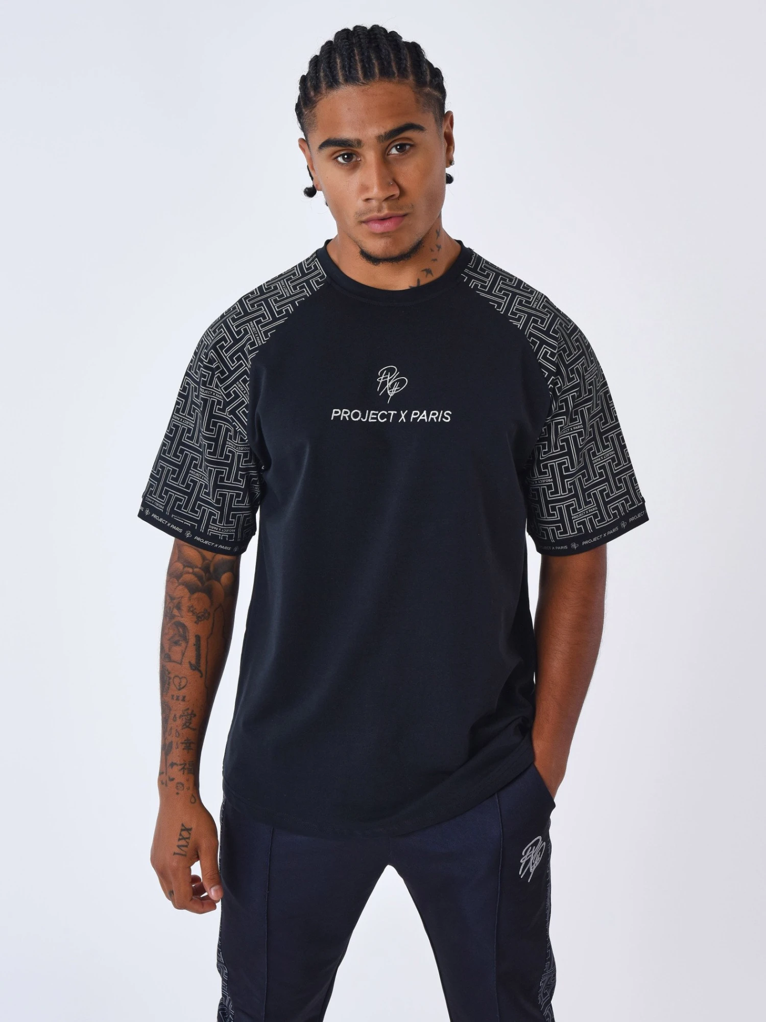 Tee Shirt Ă Manches All Over Labyrinthe