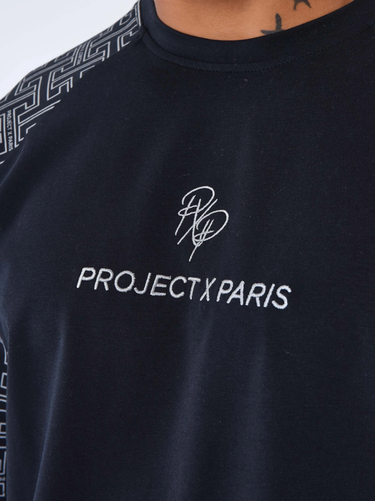 Tee Shirt à Manches All Over Labyrinthe – Image 3