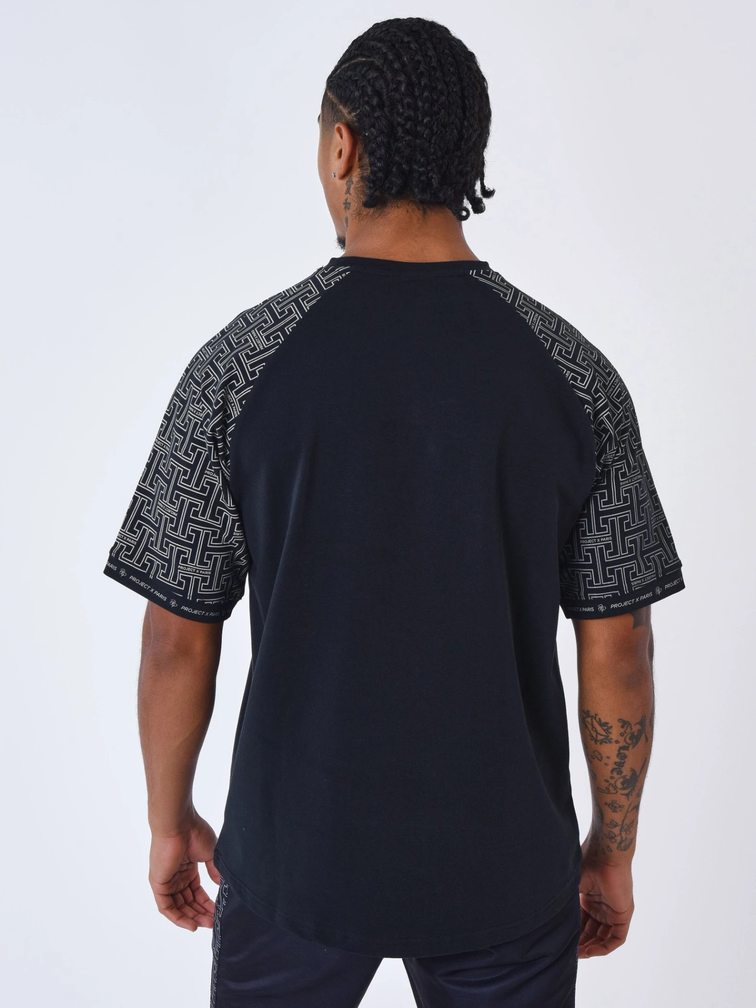 Tee Shirt à Manches All Over Labyrinthe – Image 4