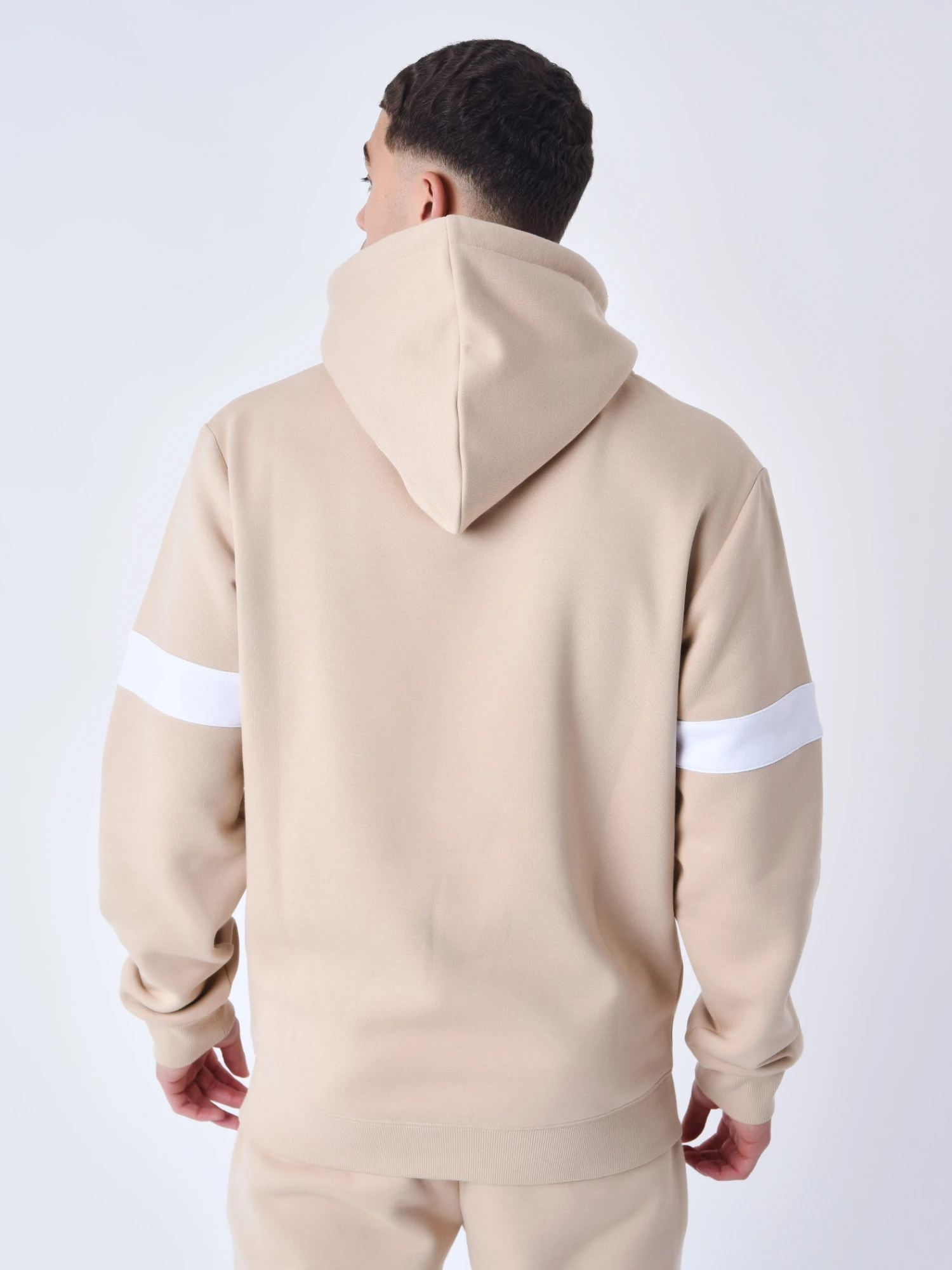 Sweat à Capuche Signature Avec Bande Blanche – Image 2