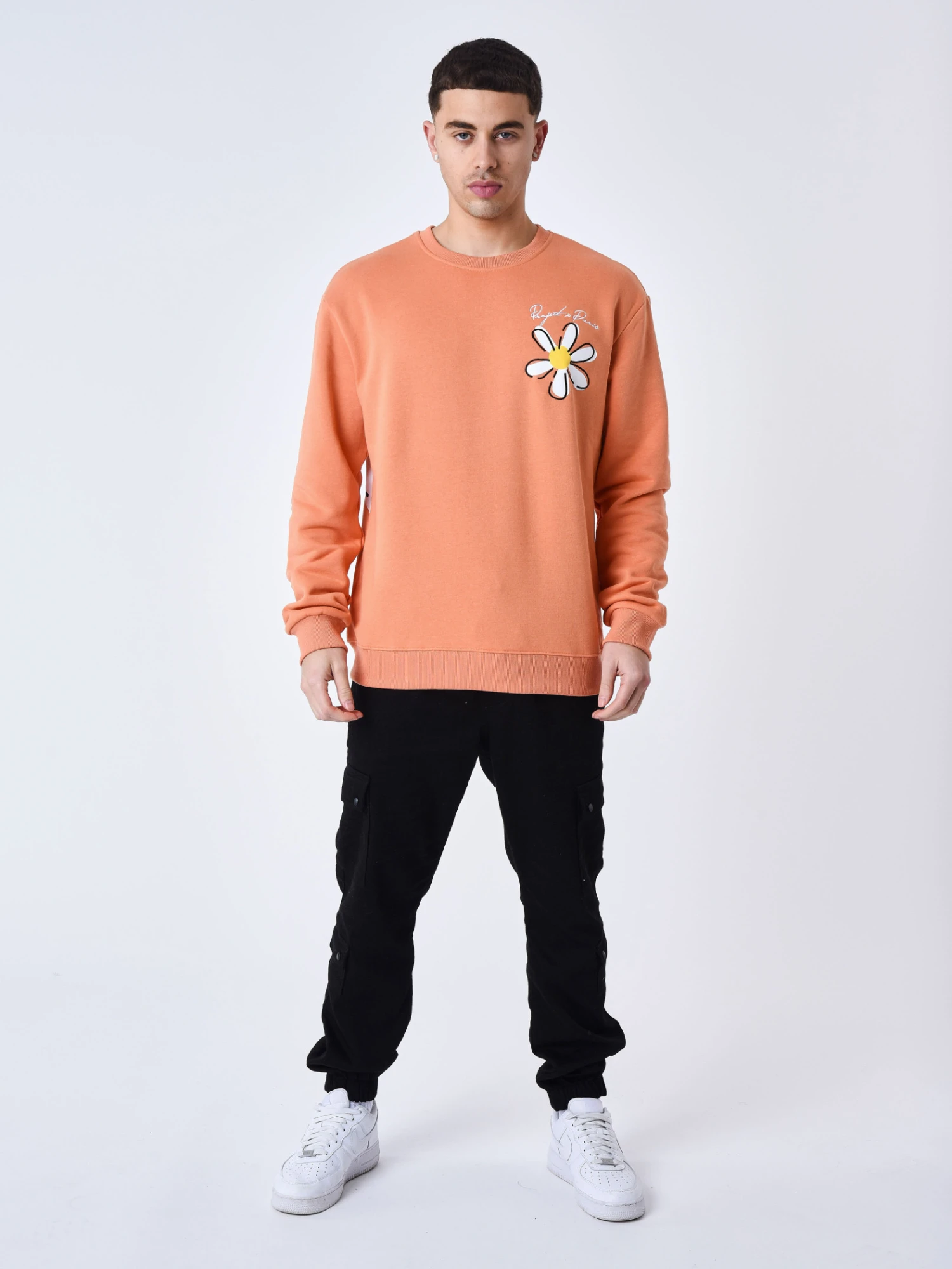 Sweat Col Rond Fleurs – Image 7