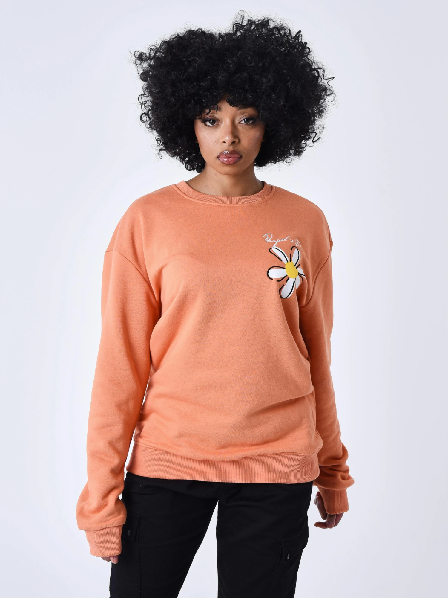 Sweat Col Rond Fleurs – Image 8