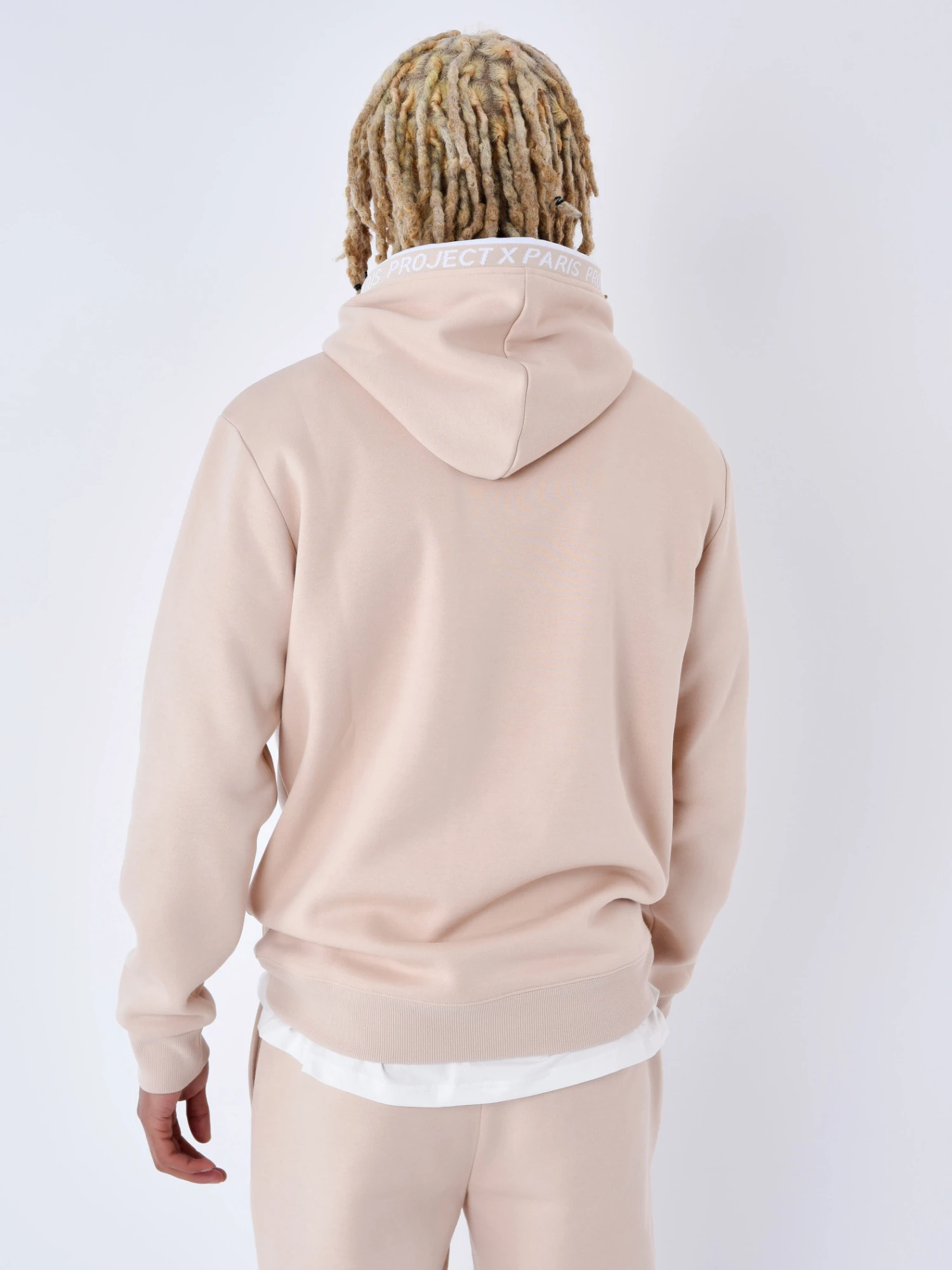 Sweat à Capuche Bord Tricoter Logoté – Image 6