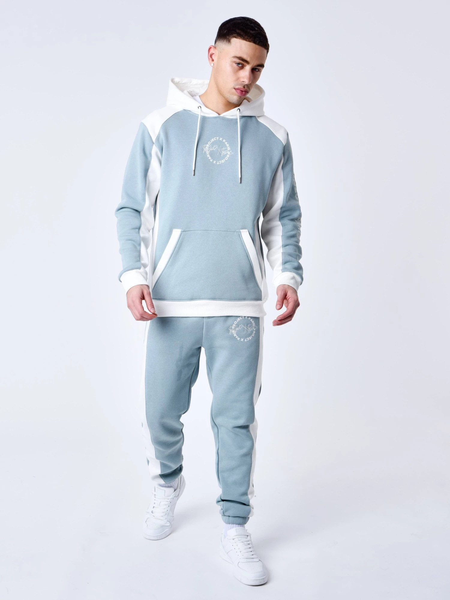 Sweat à Capuche Bicolore – Image 2