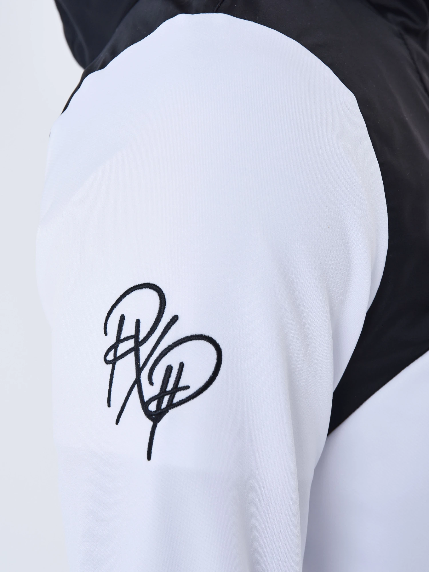 Sweat à Capuche Style Coupe Vent Bicolore – Image 4