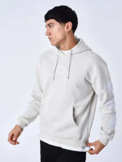 Sweat à Capuche Tournesol Brodé