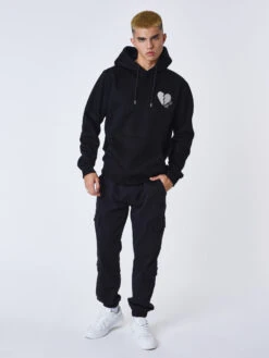 Sweat à Capuche Cœur Brisé