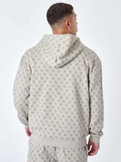 Sweat à Capuche All Over Monogramme