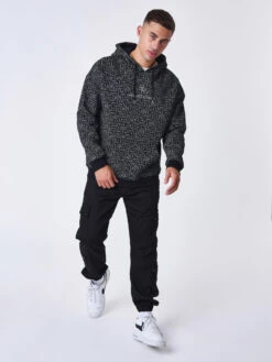 Sweat à Capuche All Over Labyrinthe