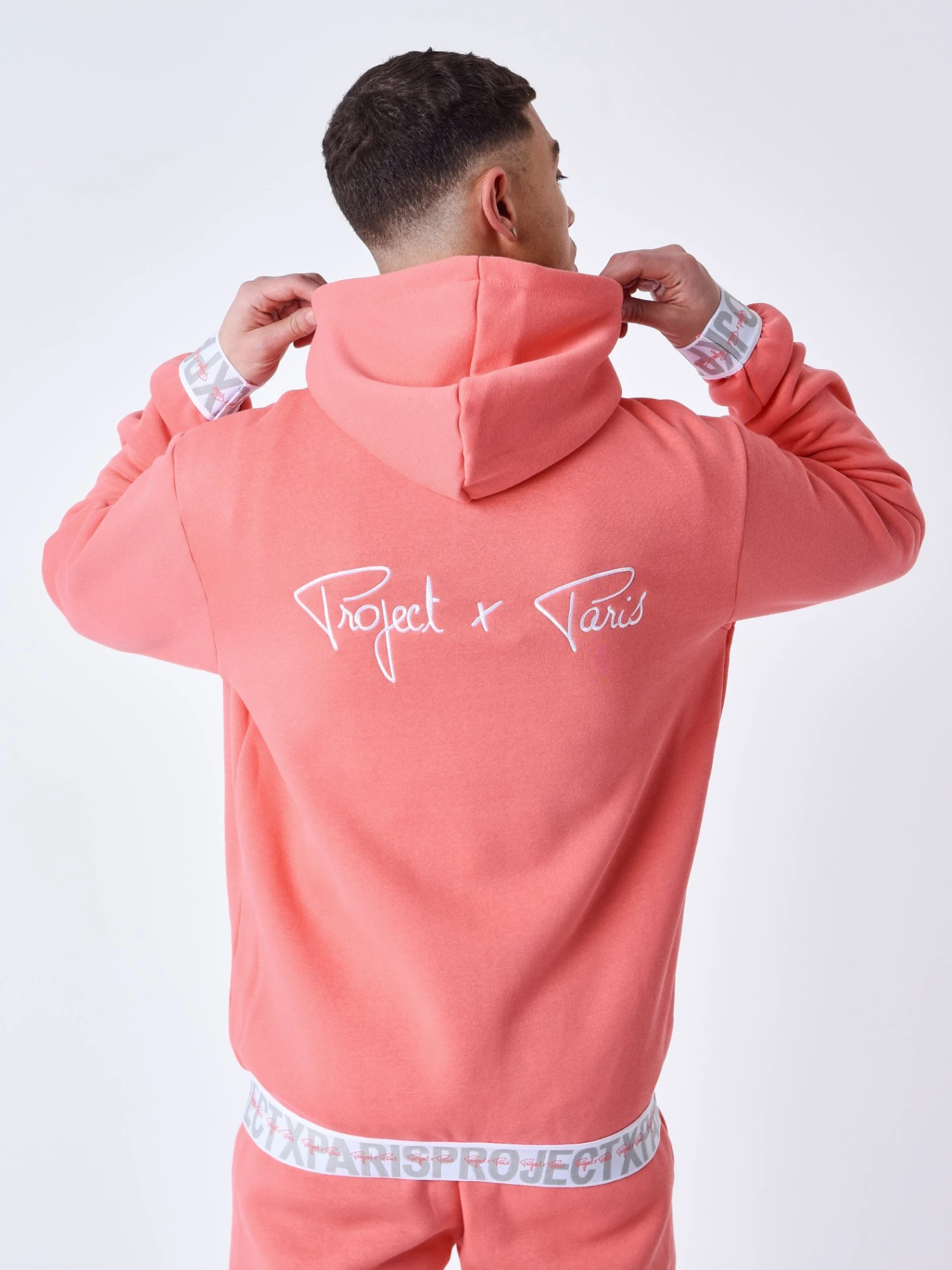 Sweat à Capuche Zippé Bande élastique Logotée – Image 2