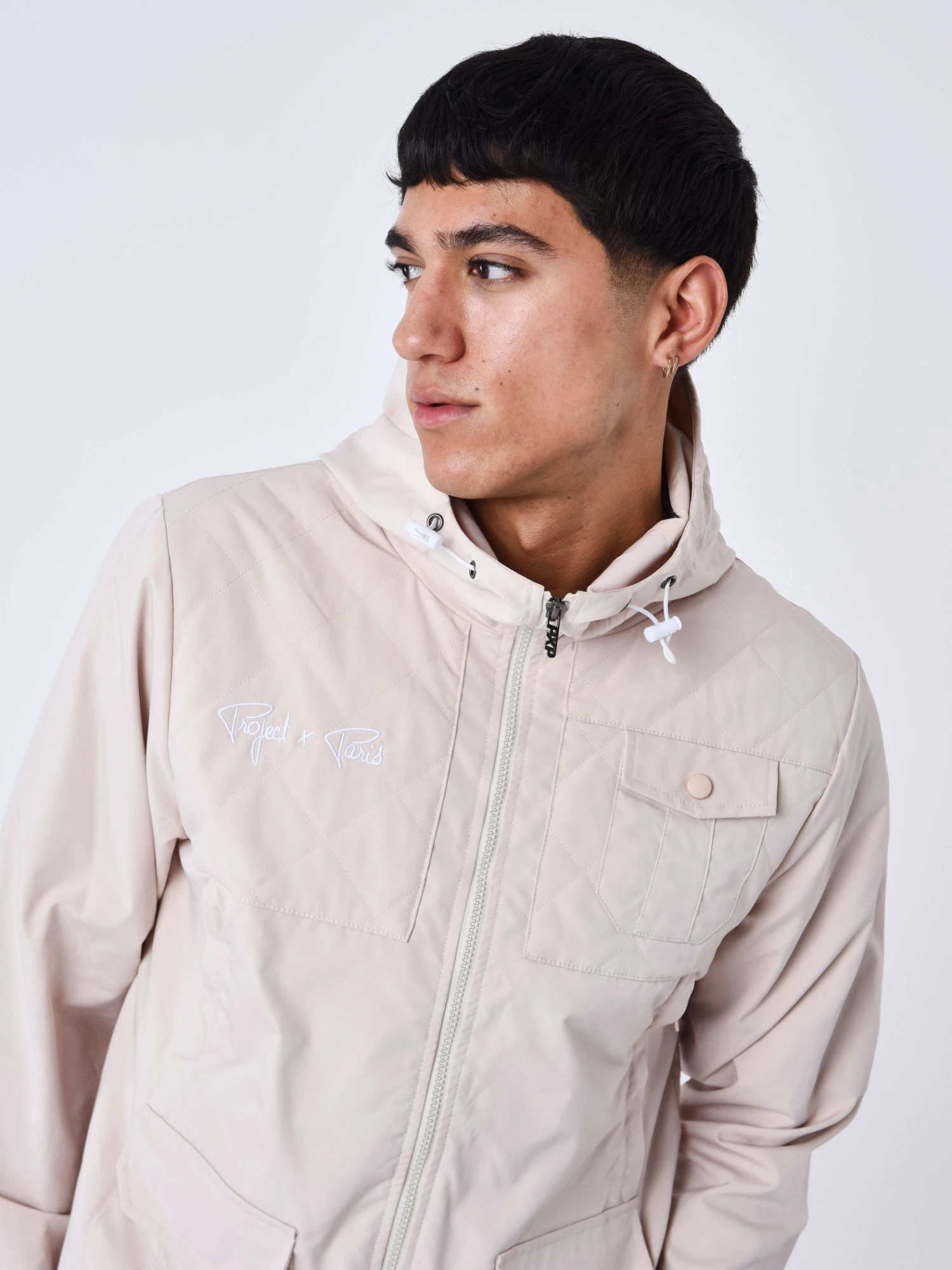 Veste à Capuche Avec Empiècement – Image 3