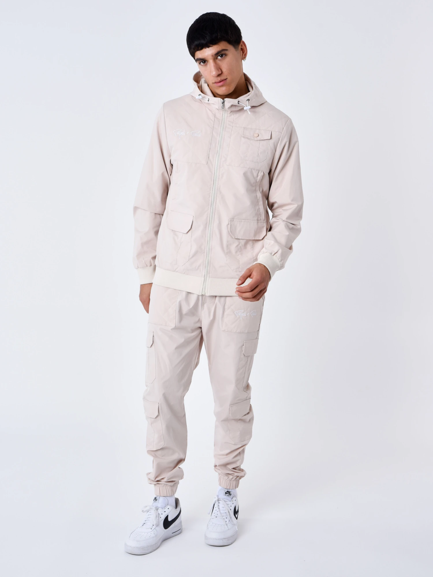 Veste à Capuche Avec Empiècement – Image 6