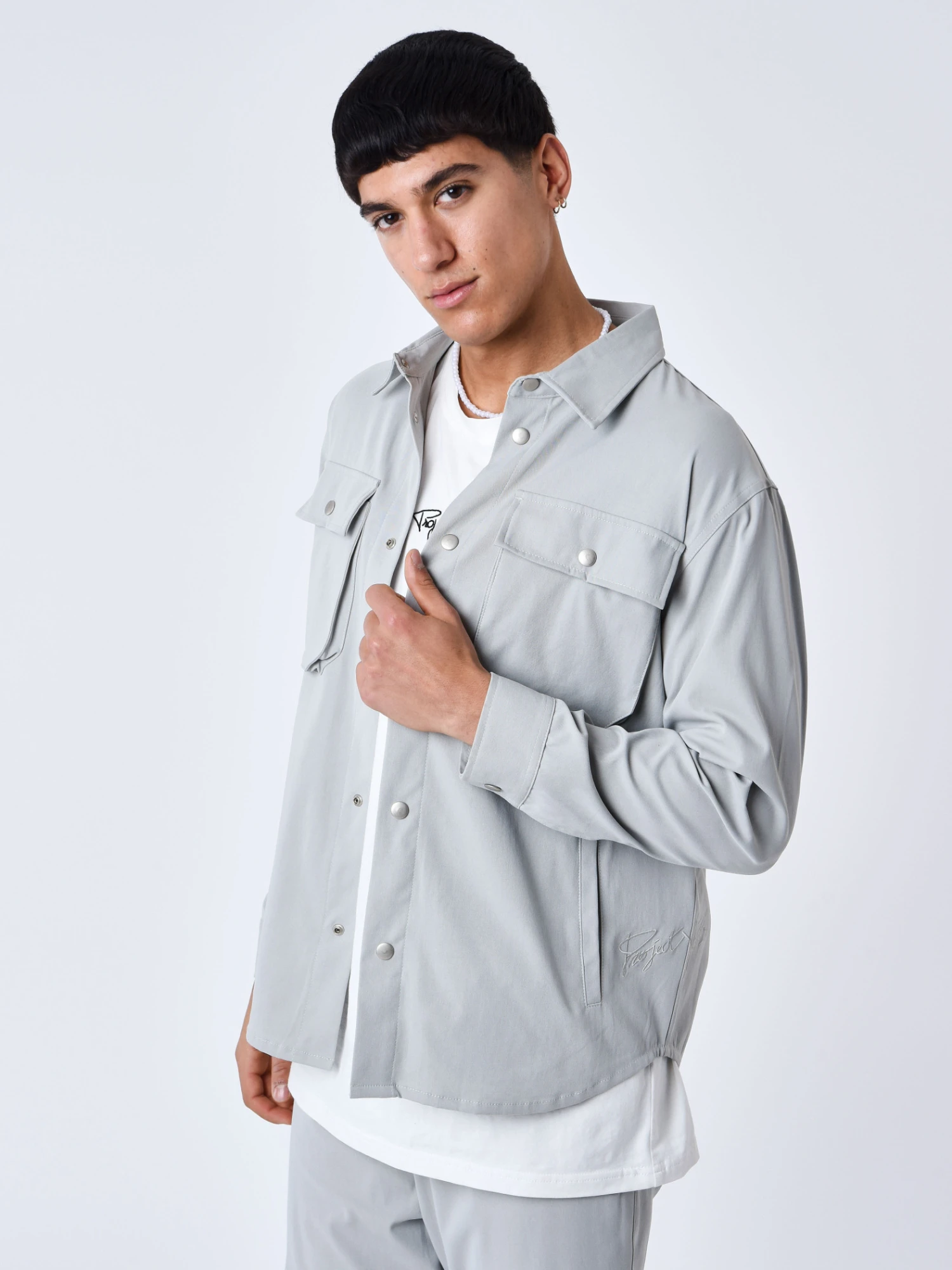 Surchemise Basic à Poches – Image 2