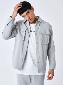 Surchemise Basic Ă Poches