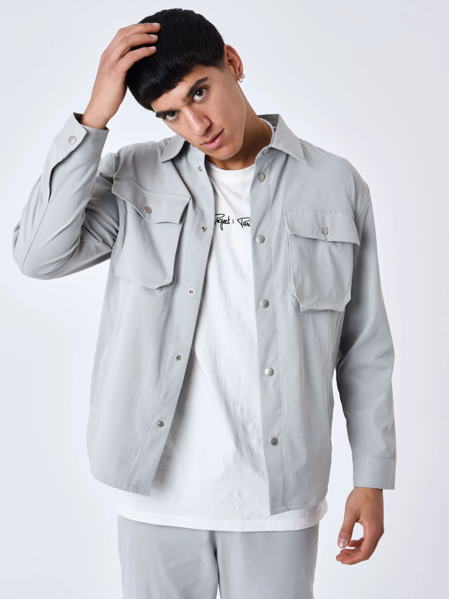 Surchemise Basic Ă Poches