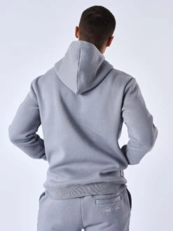 Veste à Capuche Avec Empiècement Bimatière