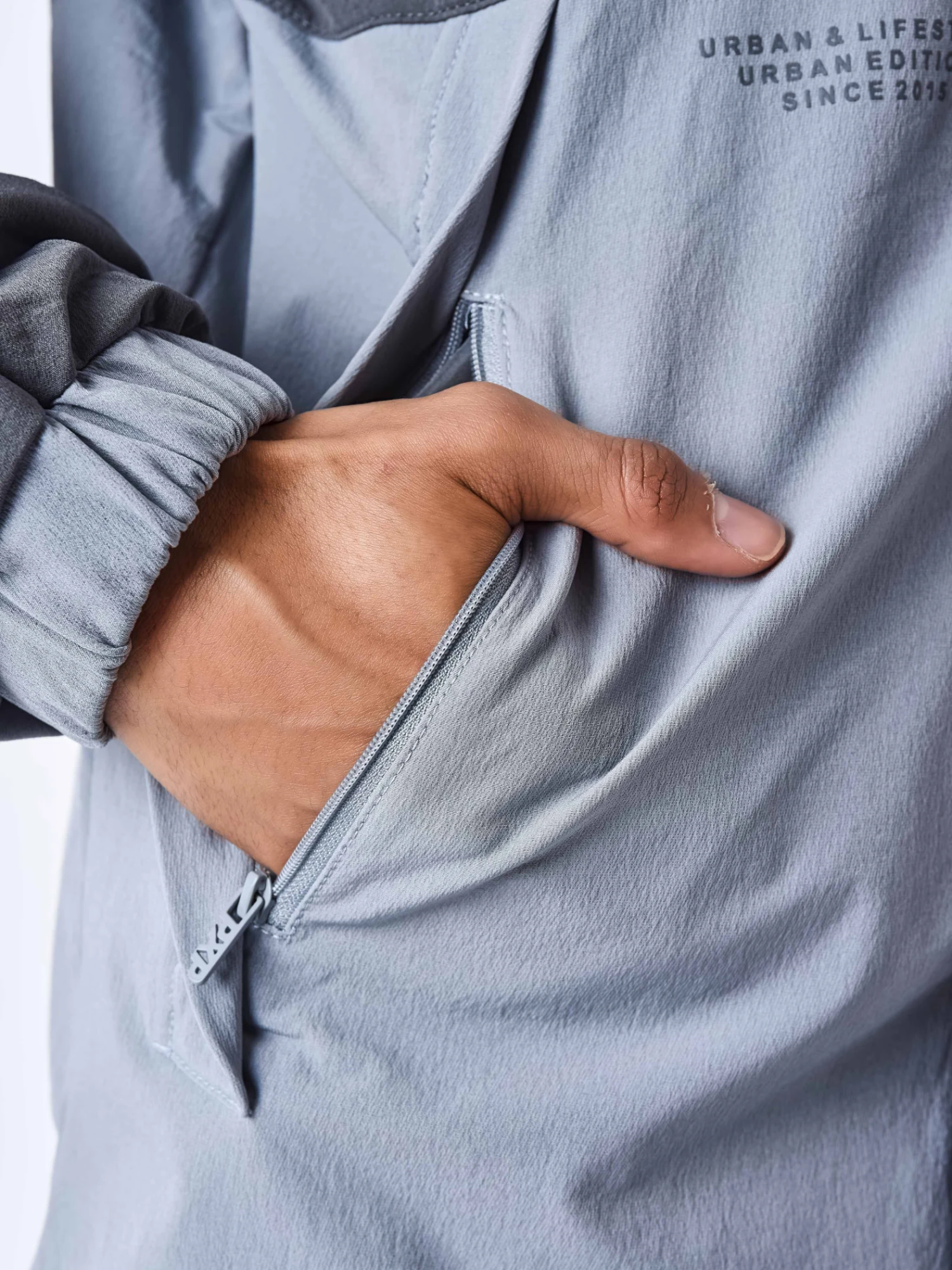 Veste à Capuche Colorblock – Image 4