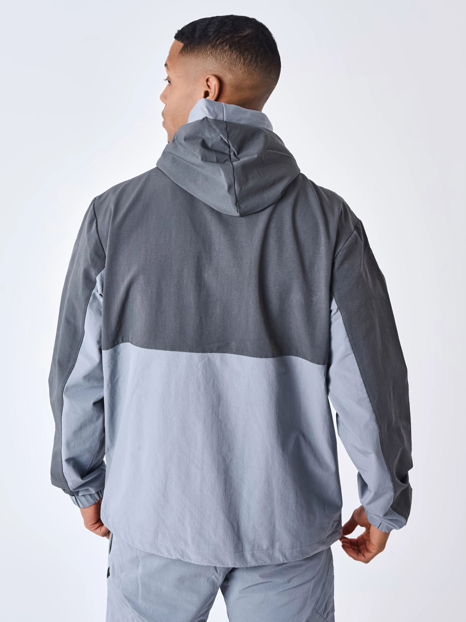 Veste à Capuche Colorblock – Image 7