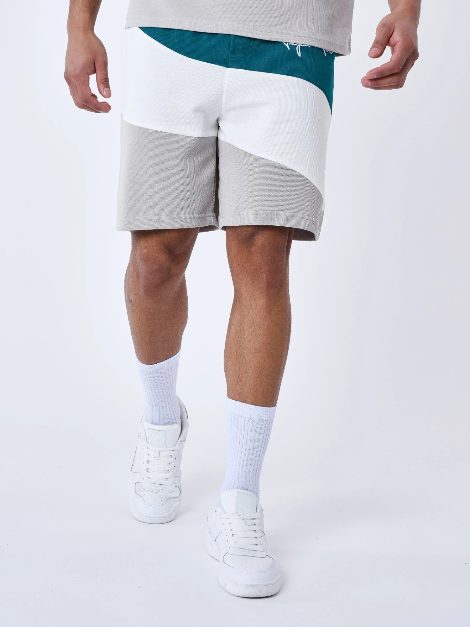 Short Tricolore Style Maille – Image 3