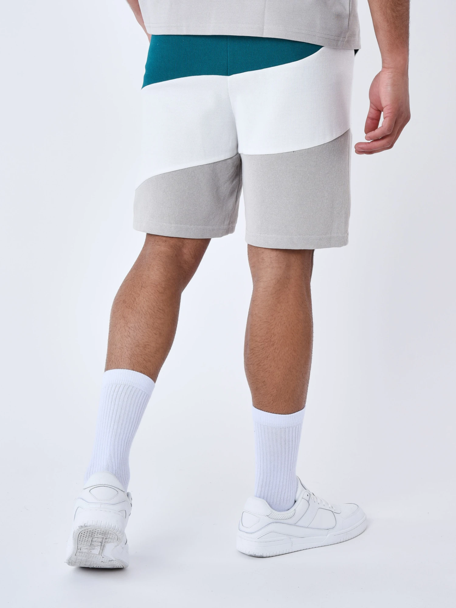 Short Tricolore Style Maille – Image 4