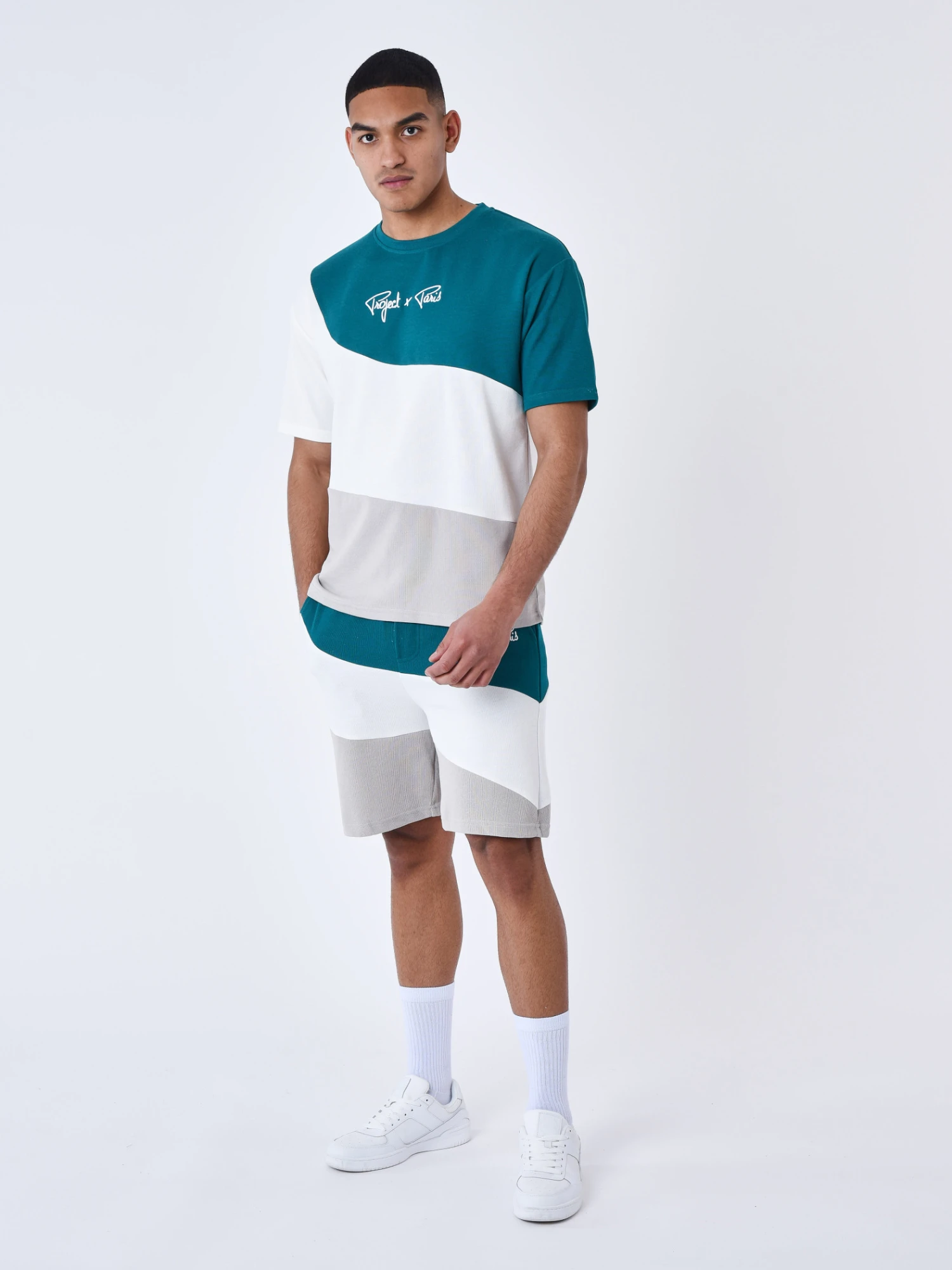 Short Tricolore Style Maille – Image 6