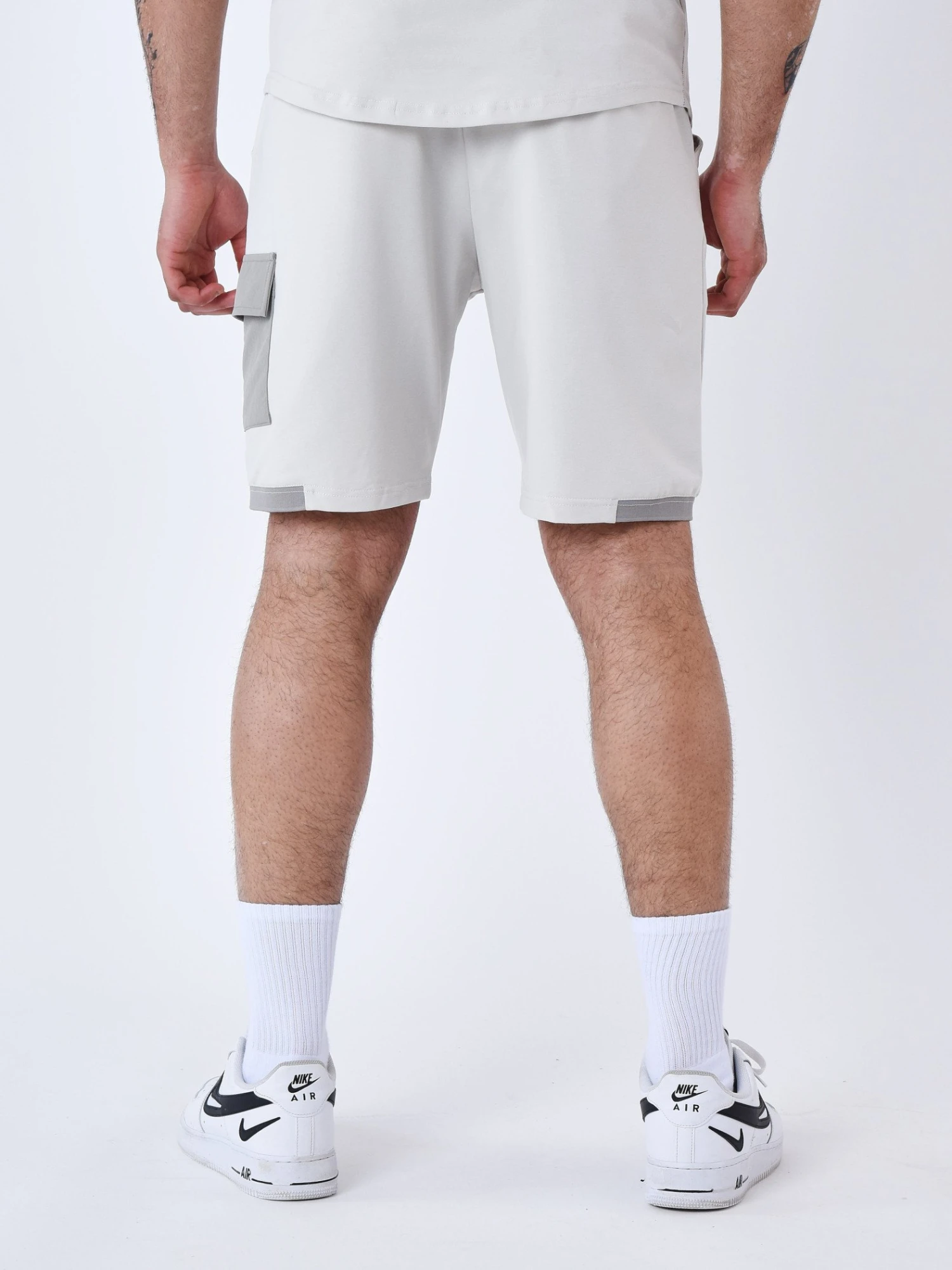 Short Avec Bande Contrastée Logotée – Image 4