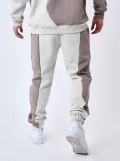 Bas De Jogging Bicolore Style Vague