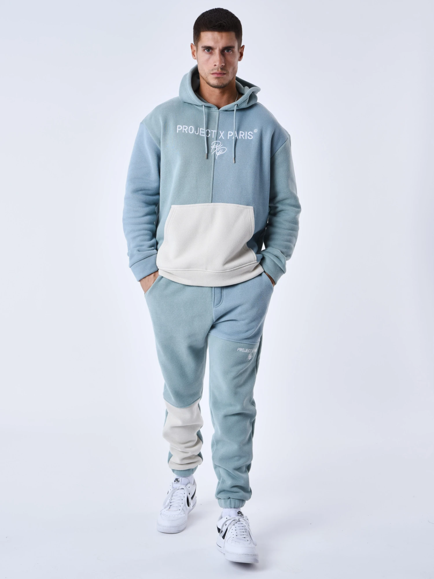 Bas De Jogging Tricolore En Maille – Image 3