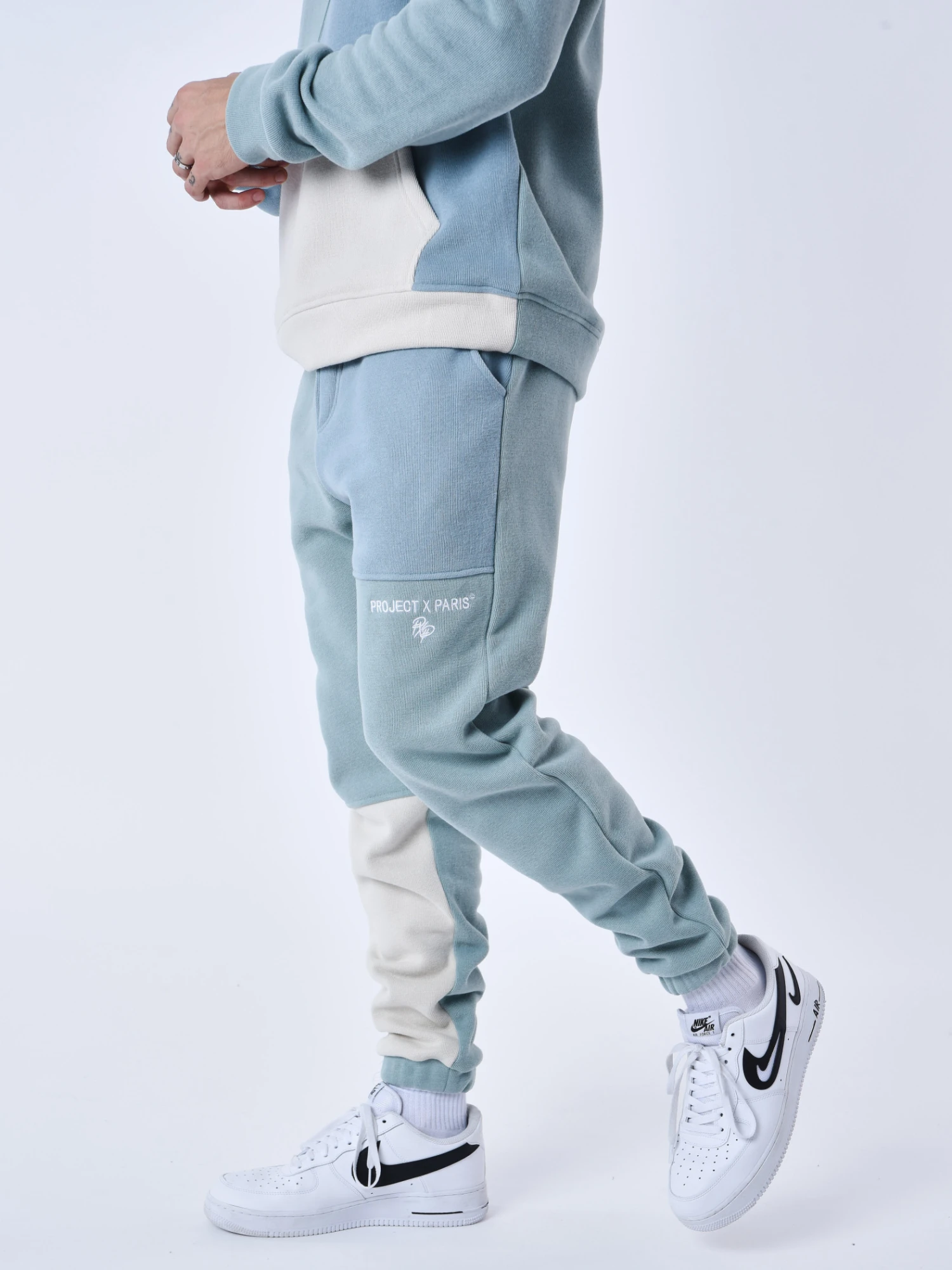 Bas De Jogging Tricolore En Maille – Image 4