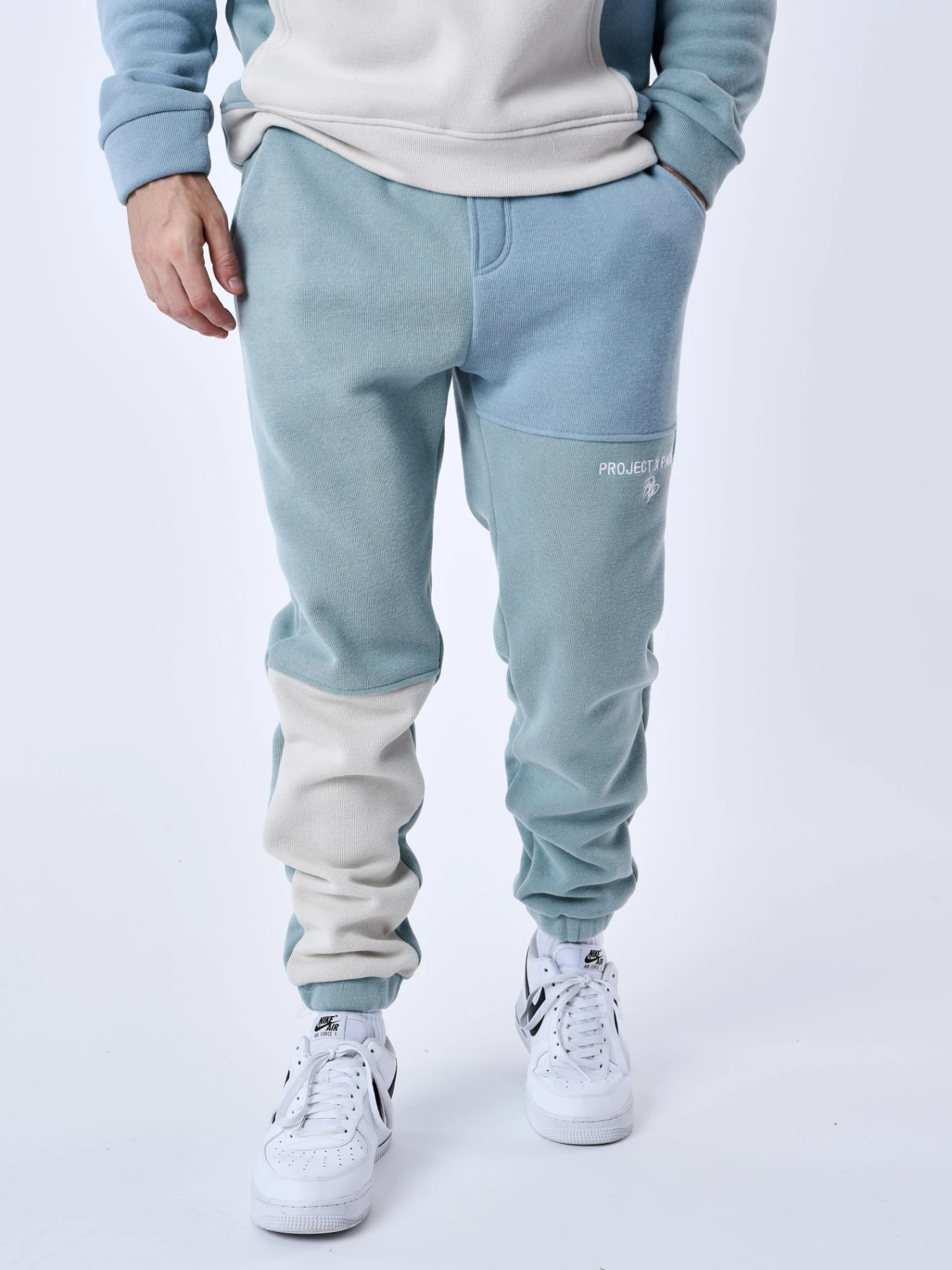 Bas De Jogging Tricolore En Maille – Image 6