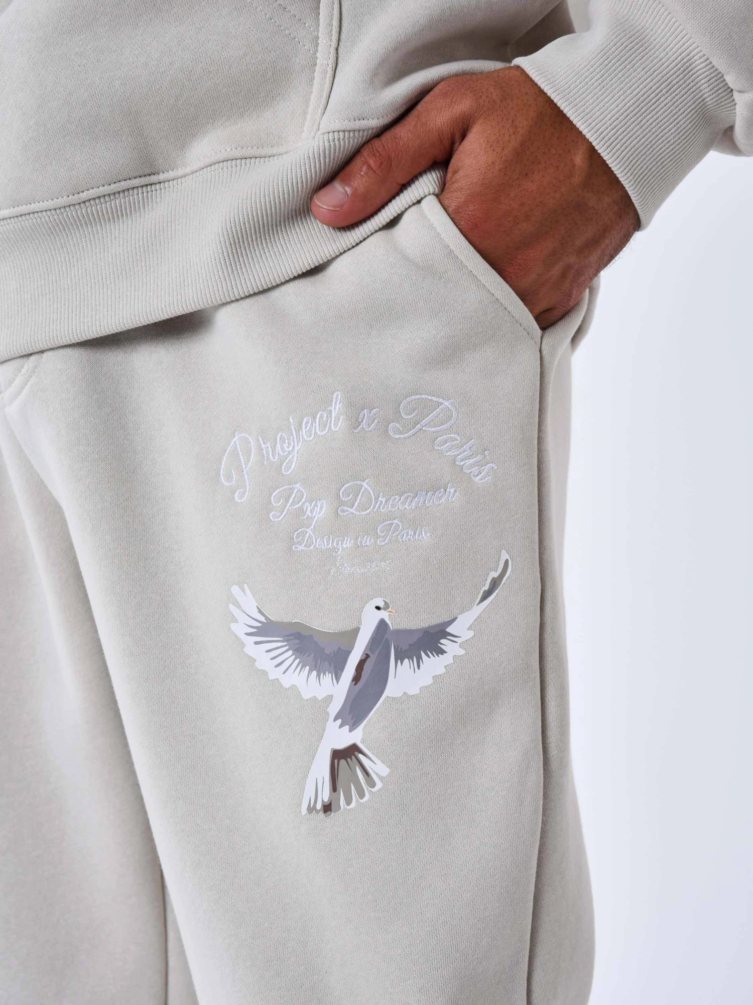 Bas De Jogging Ă Motif Colombes â Image 2