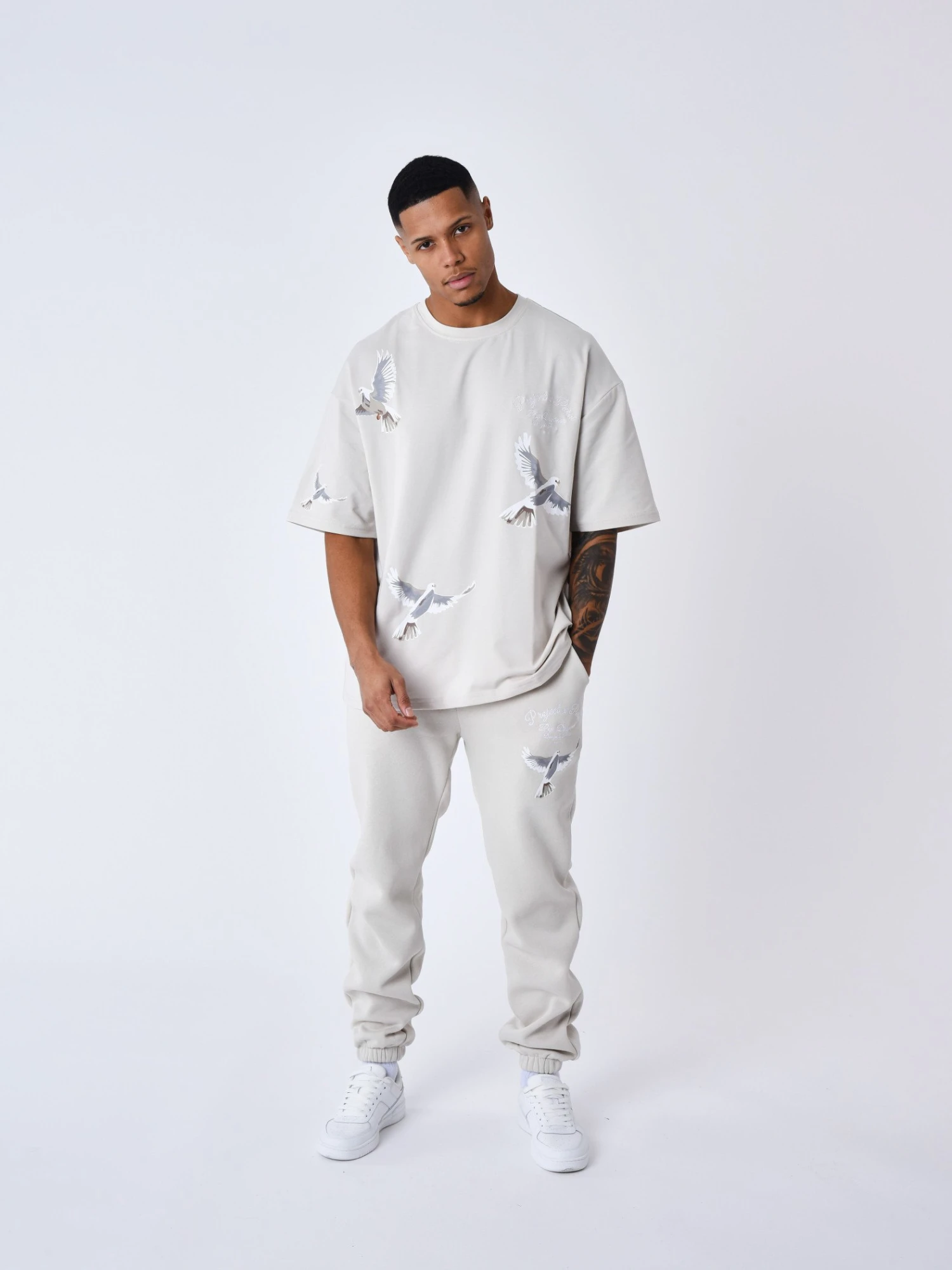 Bas De Jogging Ă Motif Colombes â Image 3