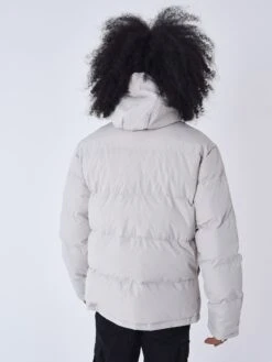 Doudoune à Poches Et Capuche