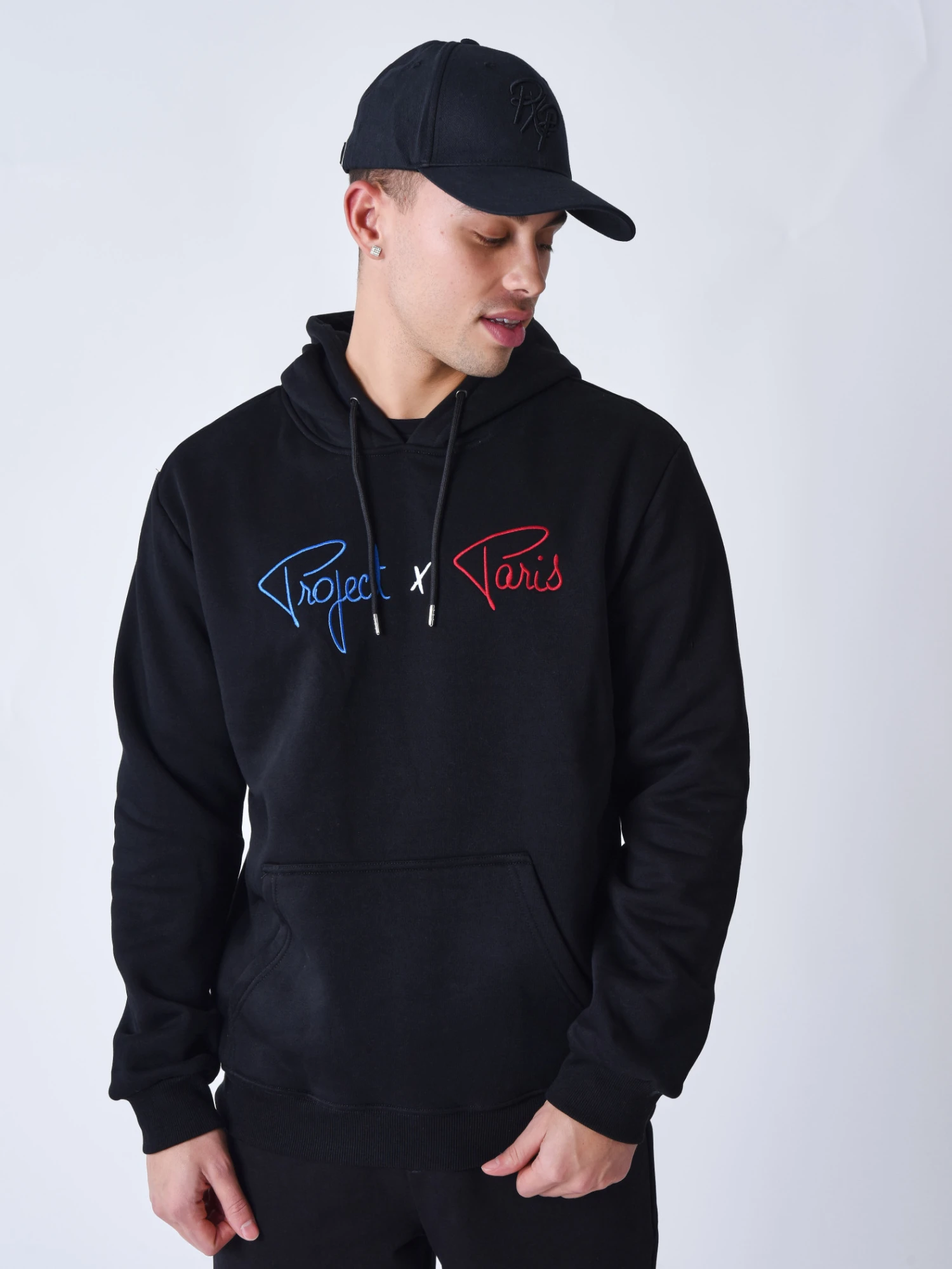 Sweat à Capuche Signature Tricolor – Image 4