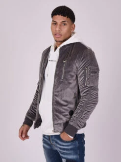 Bomber En Velours