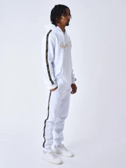 Bas De Jogging à Bande Brodé