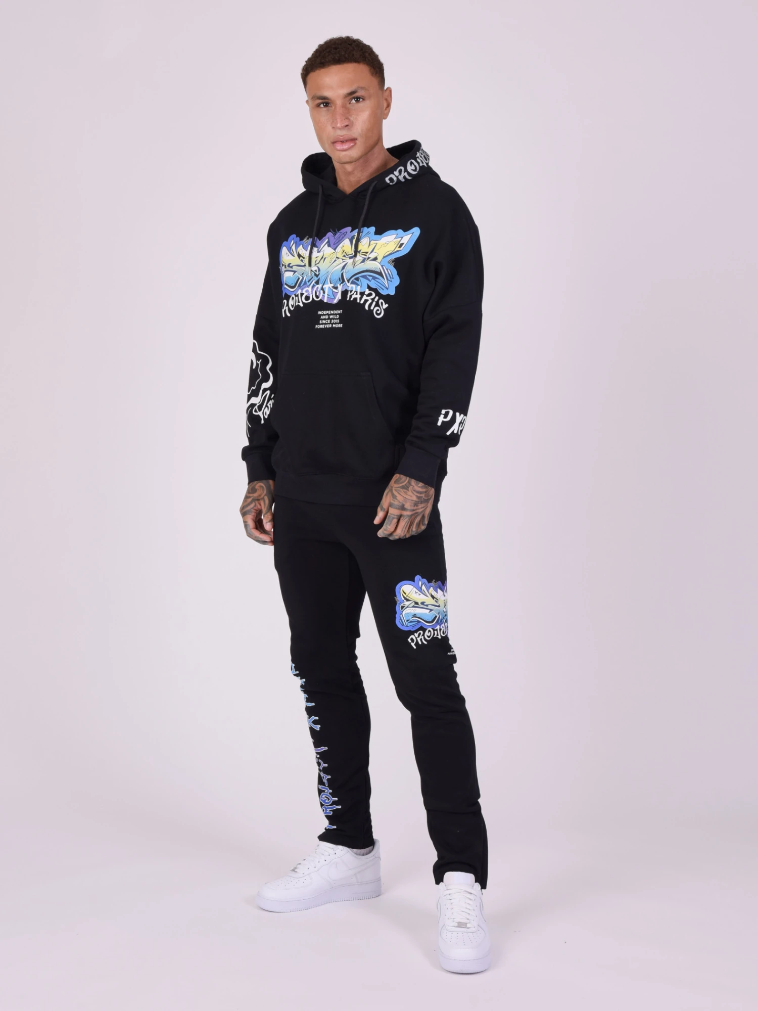 Bas De Jogging Imprimé Street Art – Image 3