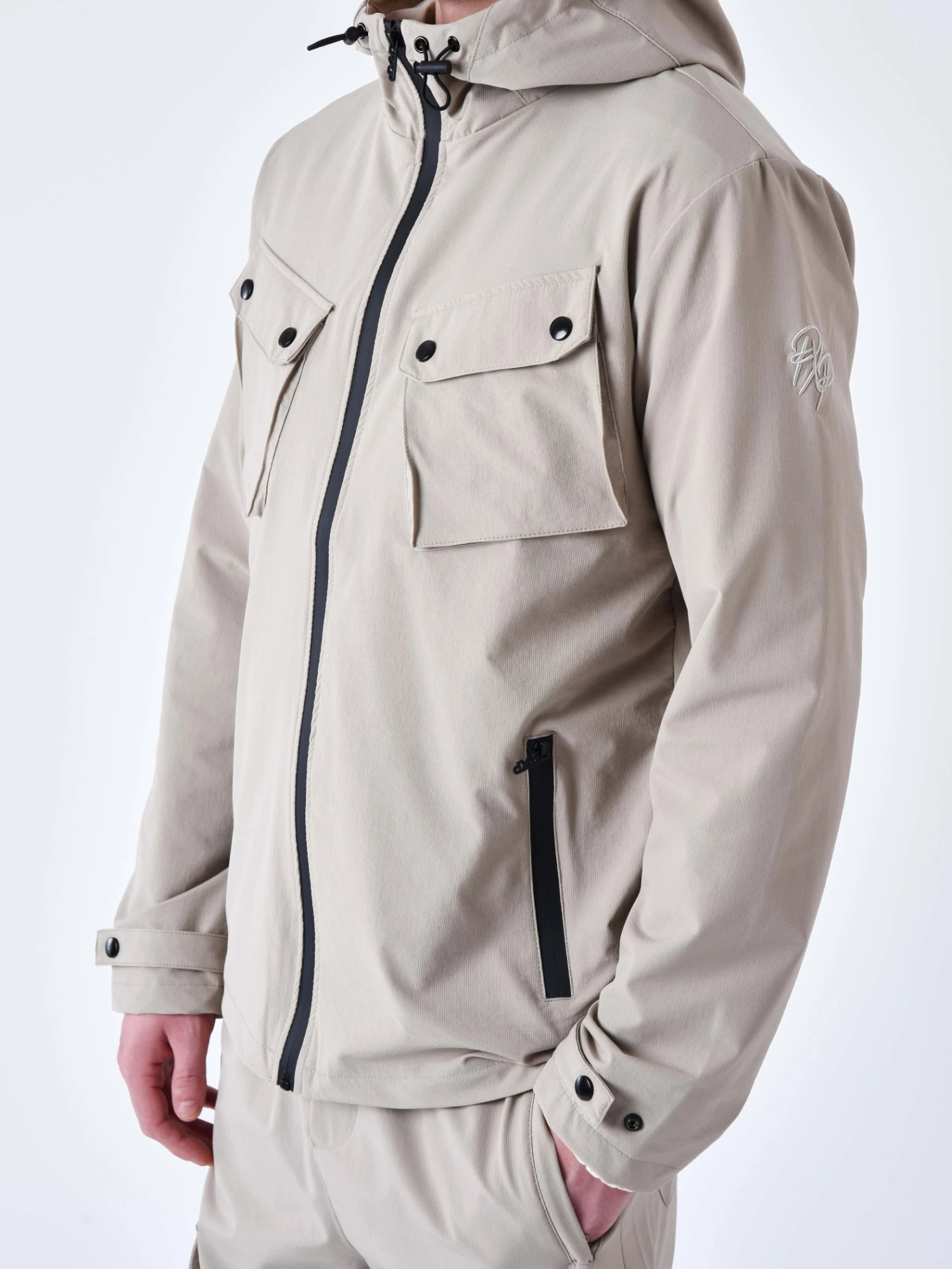 Blouson Techwear Contrasté – Image 2
