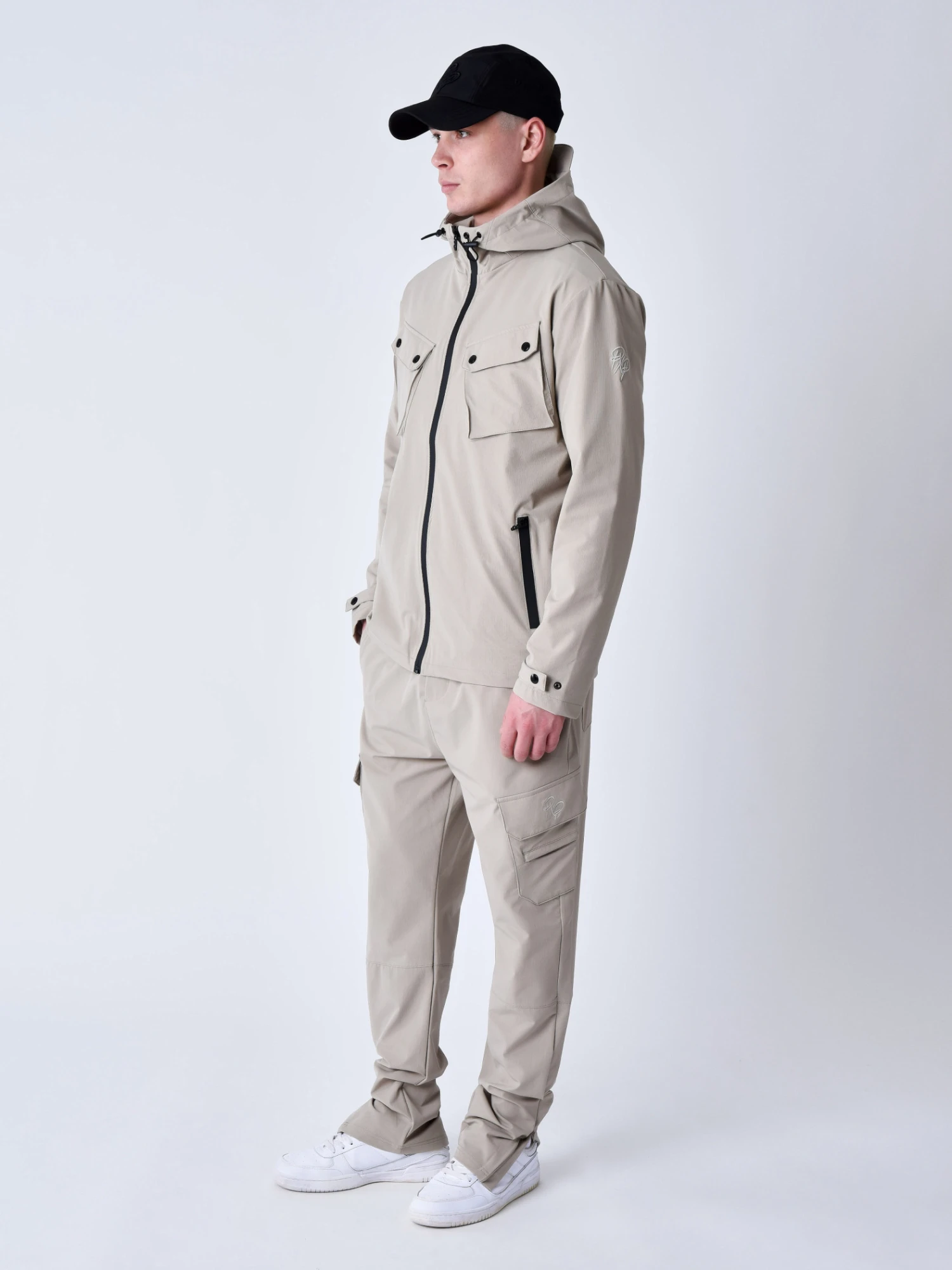 Blouson Techwear Contrasté