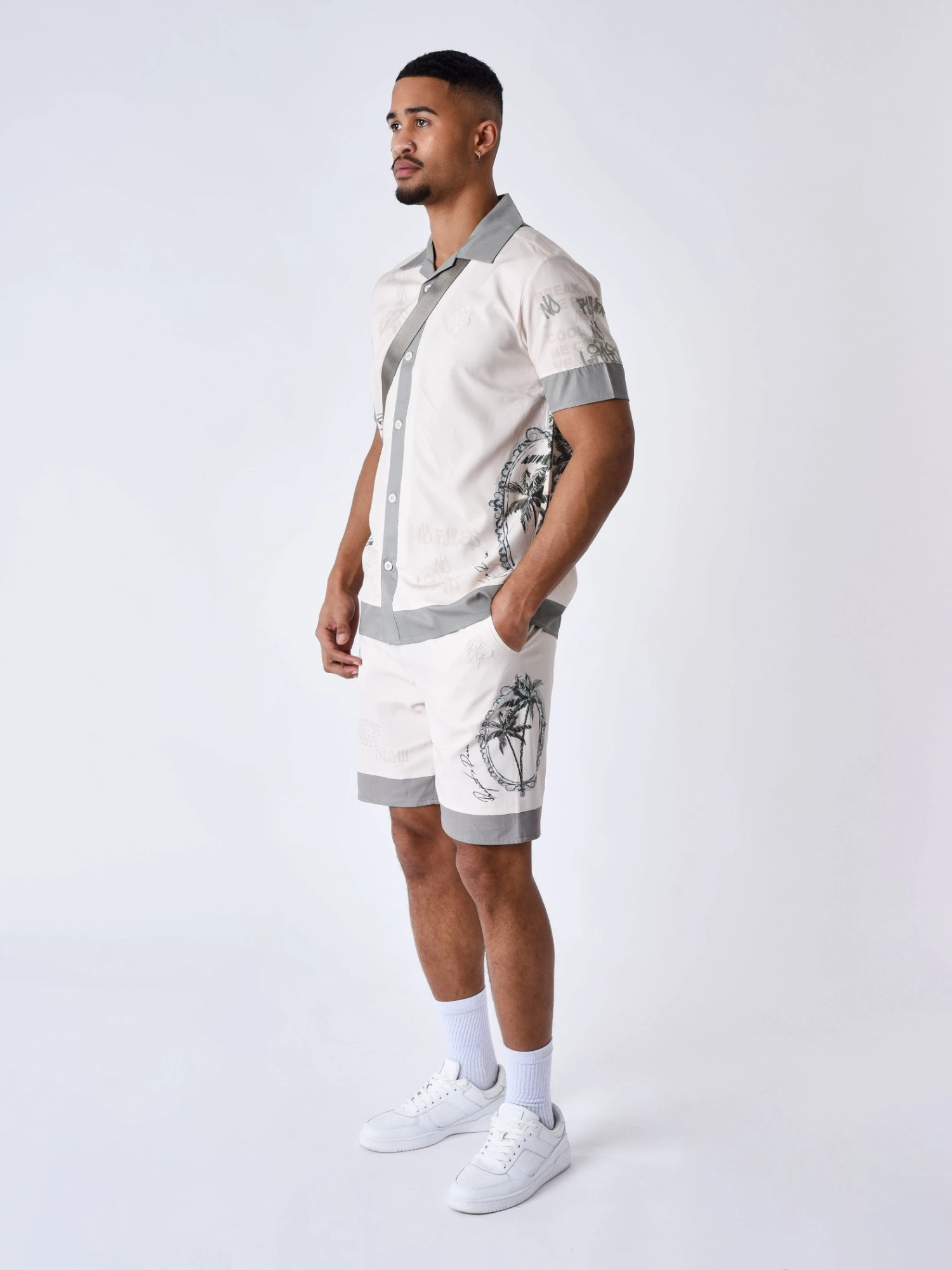 Chemise Imprimé Palmier