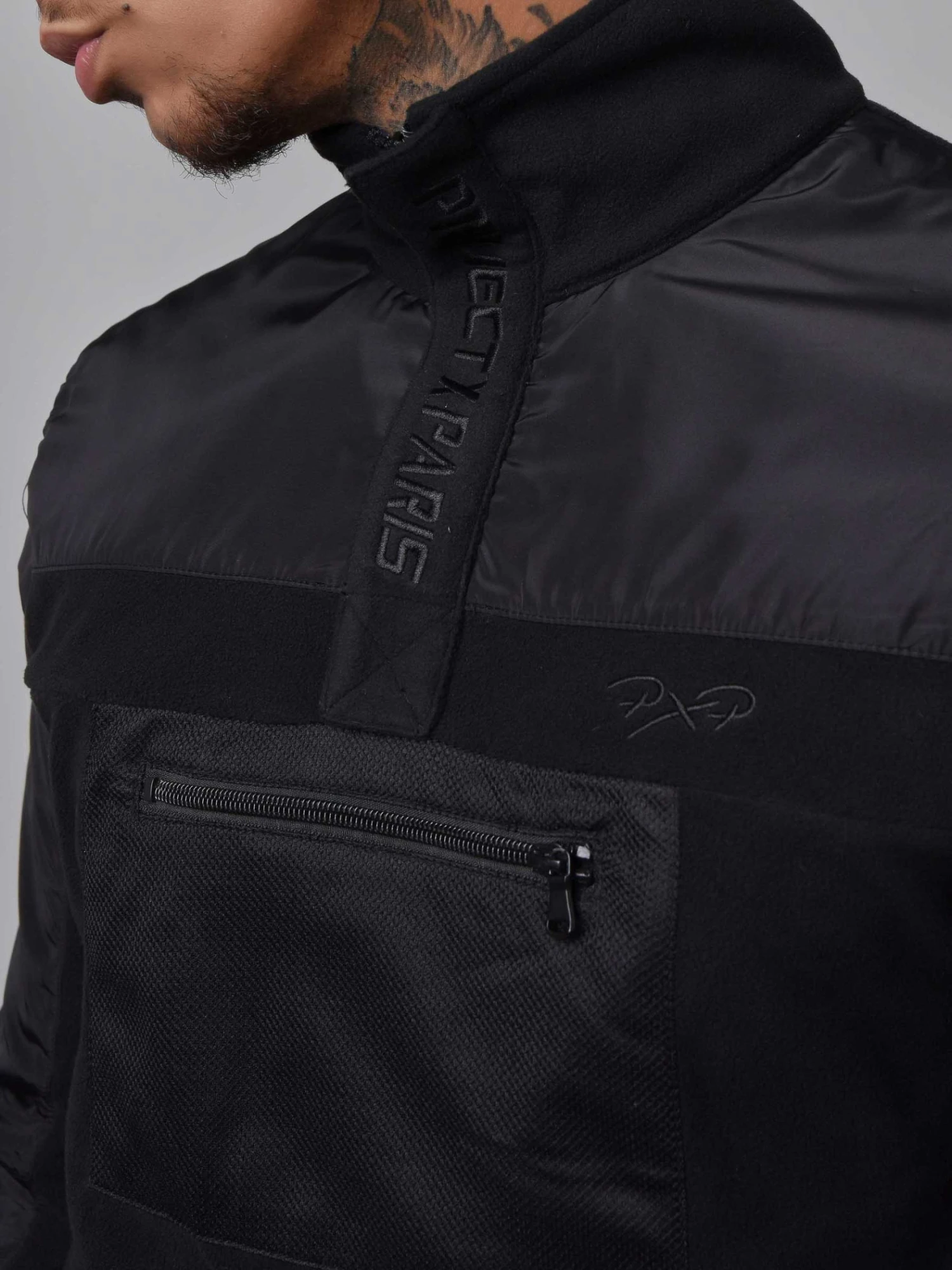 Coupe-vent Bi-matière Polaire – Image 4