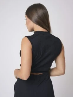 Crop-top Ouverture Zippée