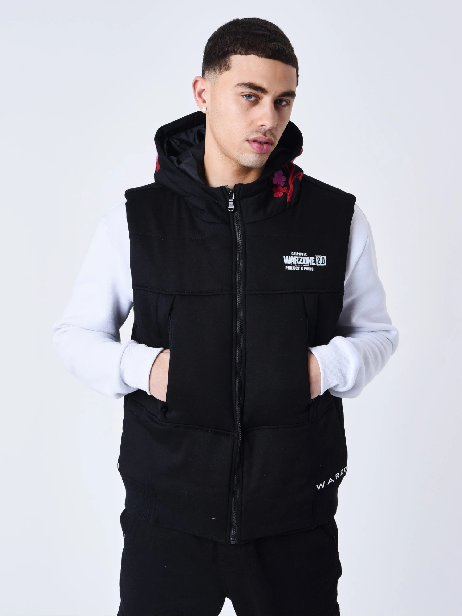 Veste à Capuche Sans Manches Call Of Duty Broderie Sakura – Image 9