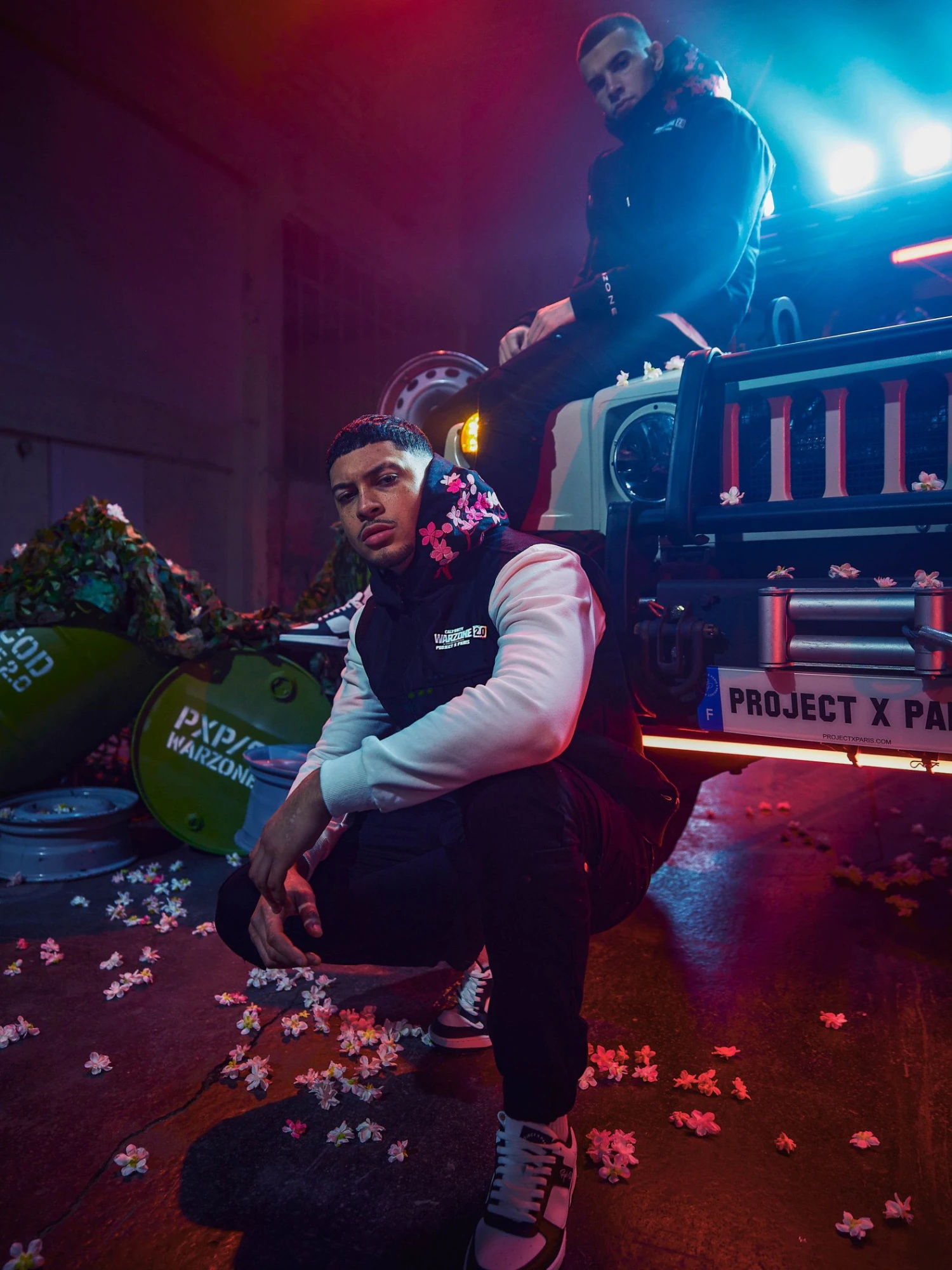 Veste Ă Capuche Sans Manches Call Of Duty Broderie Sakura