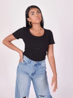 Tee-shirt Ajustée Logo