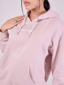 Sweat à Capuche Basic Broderie Logo