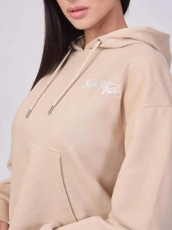 Sweat à Capuche Court Basic