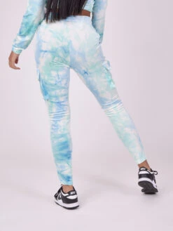 Bas De Jogging Velours Tie & Dye
