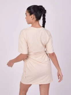 Tee-shirt Extralong Avec Cordon De Serrage